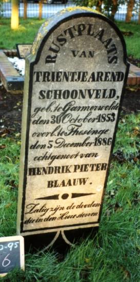 Thesinge 47 Trientje Arend Schoonveld