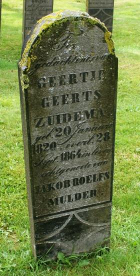 Thesinge 19 Geertje Geerts Zuidema (foto genomen in 2008)